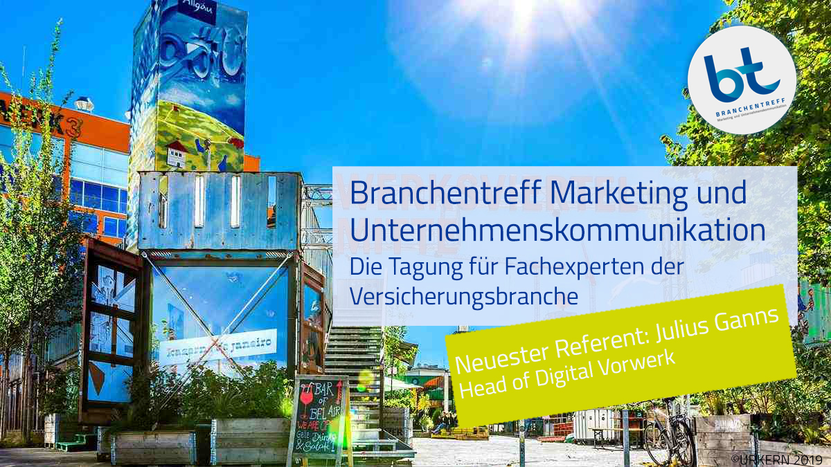 Branchentreff Marketing und Unternehmenskommunikation am 21. - 22. April 2020 in München