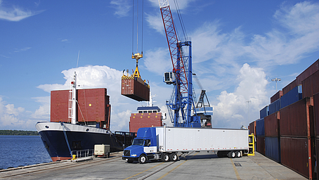 Sicherheit auf Containerschiffen