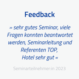 Teilnehmer:innen Feeback 2023 3