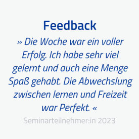 Teilnehmer:innen Feeback 2023 2